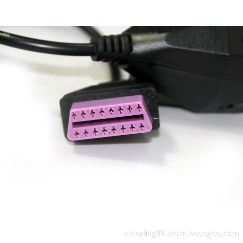 for BMW 20pin Purple OBD Diagnostic Cable with Best Price